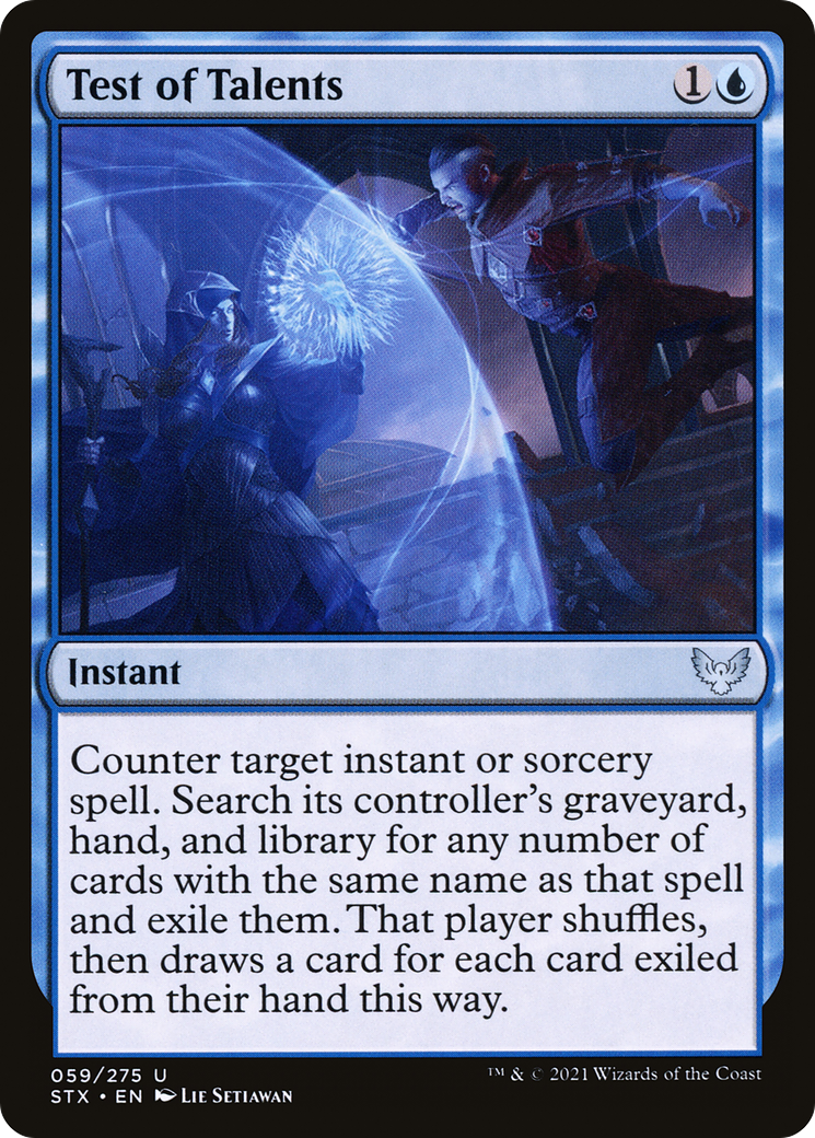 Test of Talents (059) Foil - Strixhaven: School of Mages