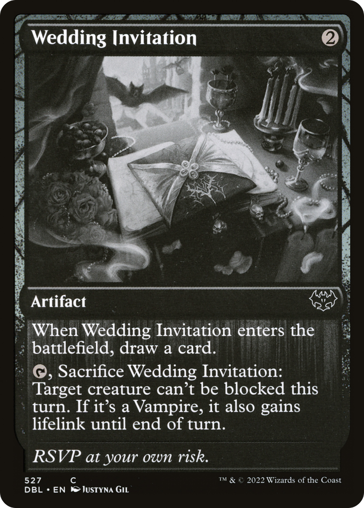 Wedding Invitation (527) Foil - Innistrad: Double Feature