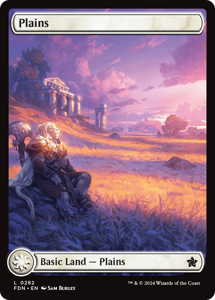 Plains (282) Foil - Foundations
