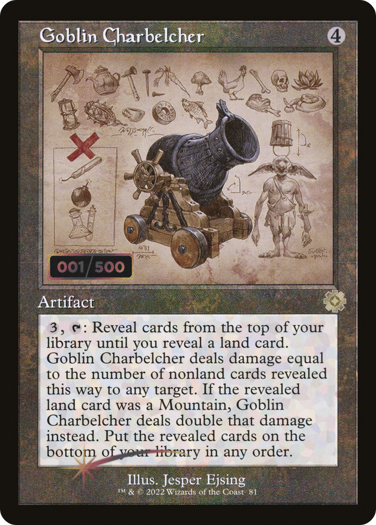 Goblin Charbelcher (Retro) (81z) Foil - The Brothers' War Retro Artifacts