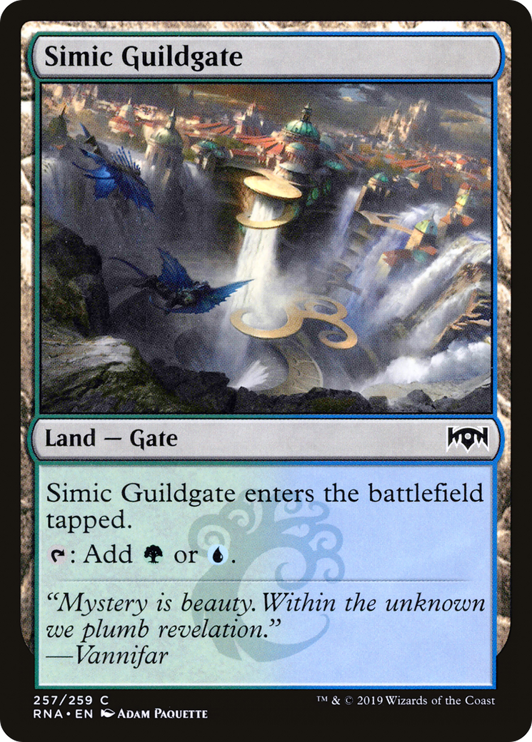 Simic Guildgate (257) Foil - Ravnica Allegiance