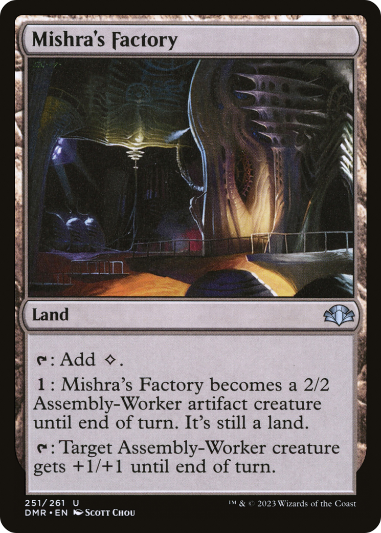 Mishra's Factory (251) Foil - Dominaria Remastered