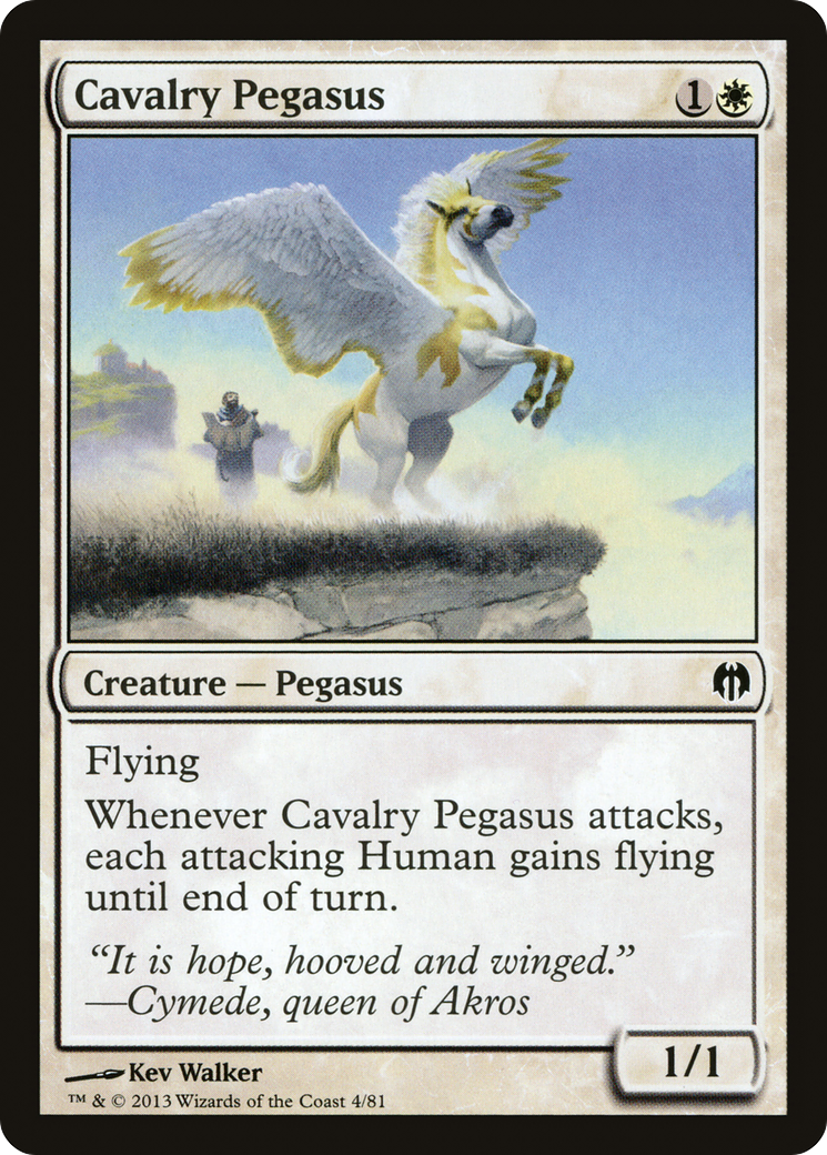 Cavalry Pegasus (004) - Duel Decks: Heroes vs. Monsters