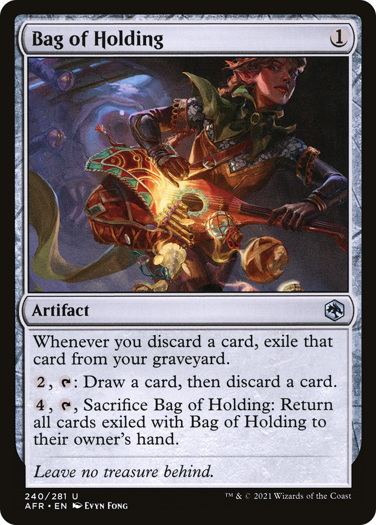 Bag of Holding (240) Foil - Adventures in the Forgotten Realms