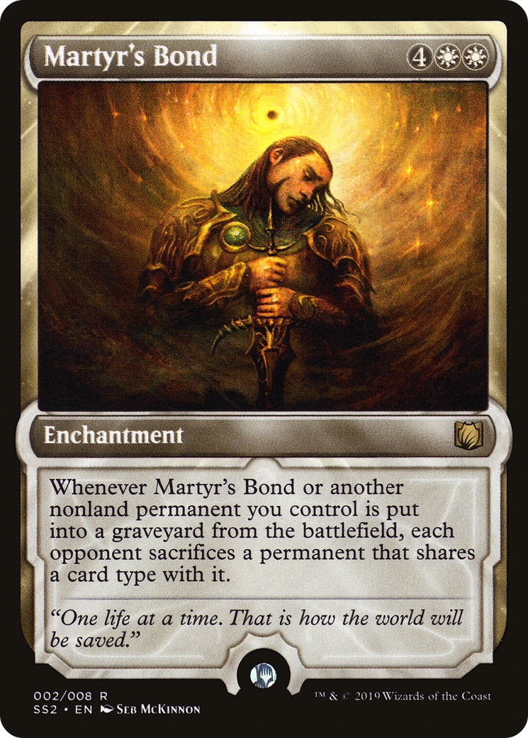 Martyr's Bond (002) Foil - Signature Spellbook: Gideon