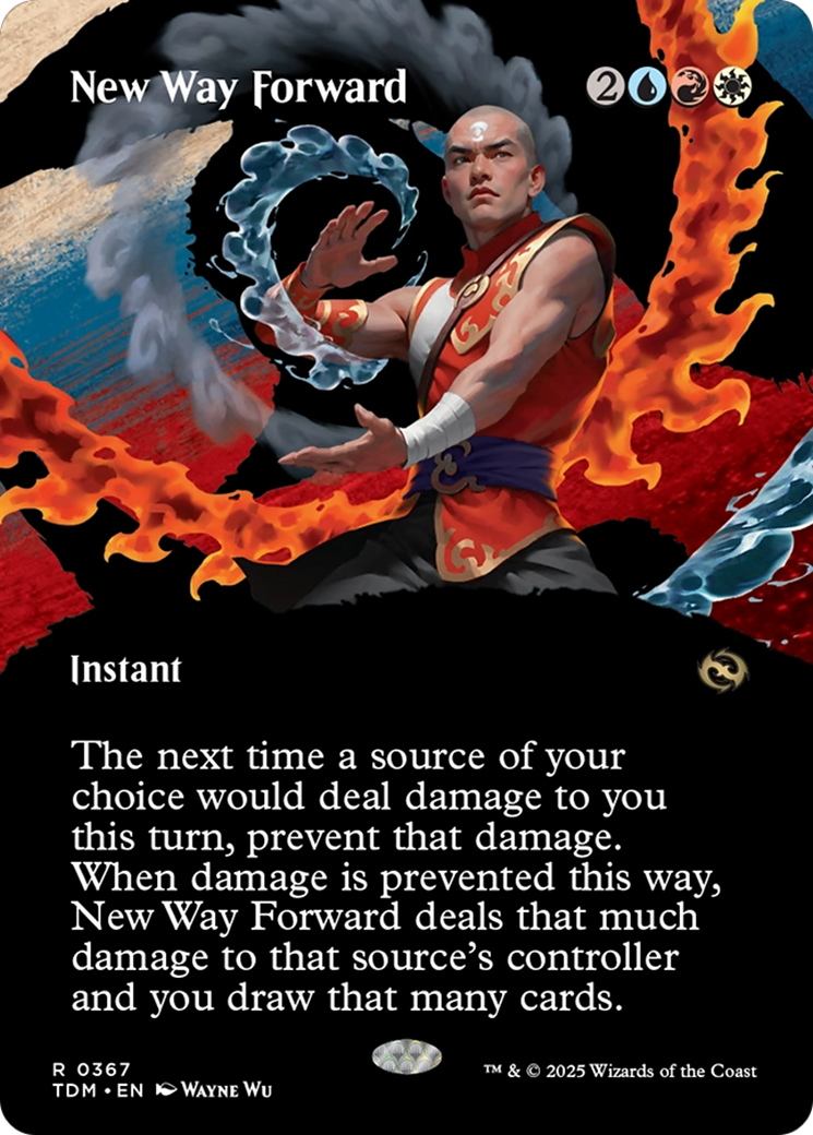 New Way Forward (Borderless) (367) - Tarkir: Dragonstorm