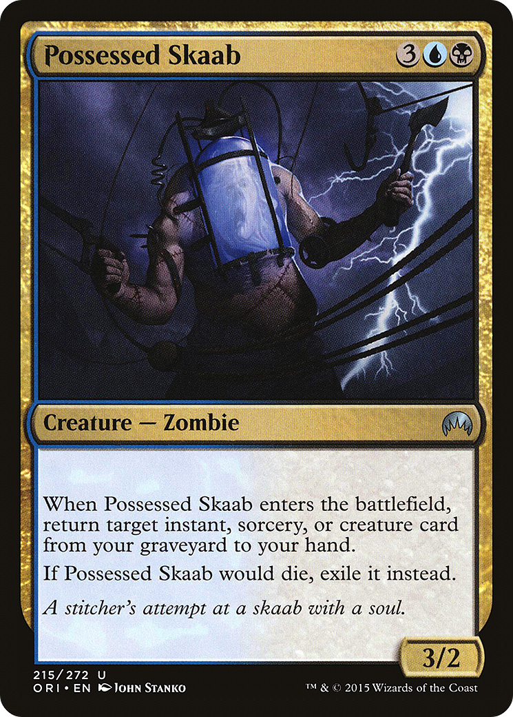 Possessed Skaab (215) Foil - Magic Origins