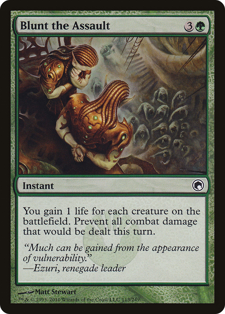 Blunt the Assault (113) Foil - Scars of Mirrodin