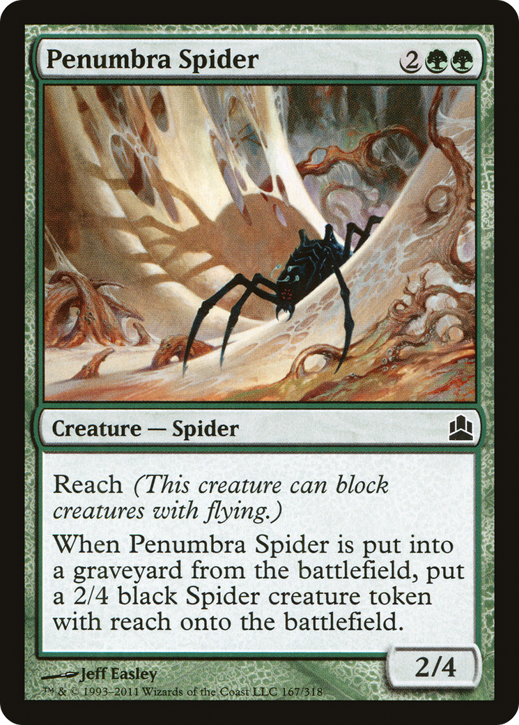 Penumbra Spider (167) - Commander 2011
