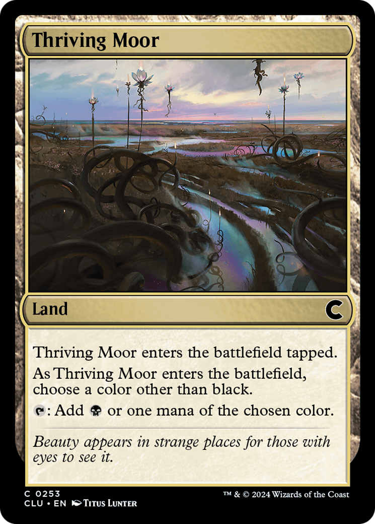 Thriving Moor (253) - Ravnica: Clue Edition