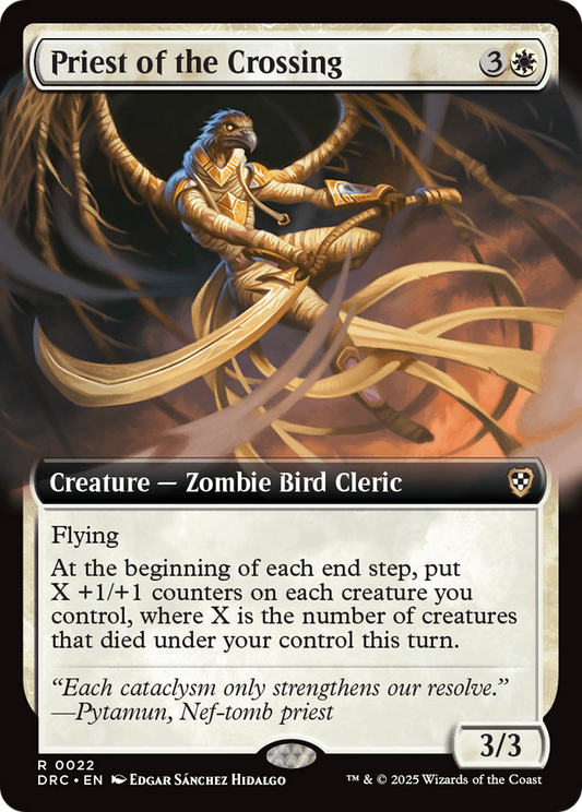 Priest of the Crossing (Extended Art) (022) - Commander: Aetherdrift