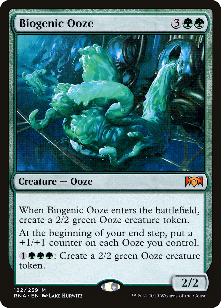 Biogenic Ooze (122) Foil - Ravnica Allegiance