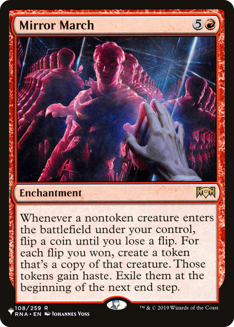 Mirror March (RNA-108) - The List