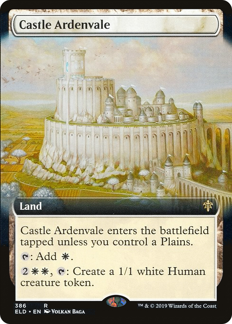 Castle Ardenvale (Extended Art) (386) - Throne of Eldraine