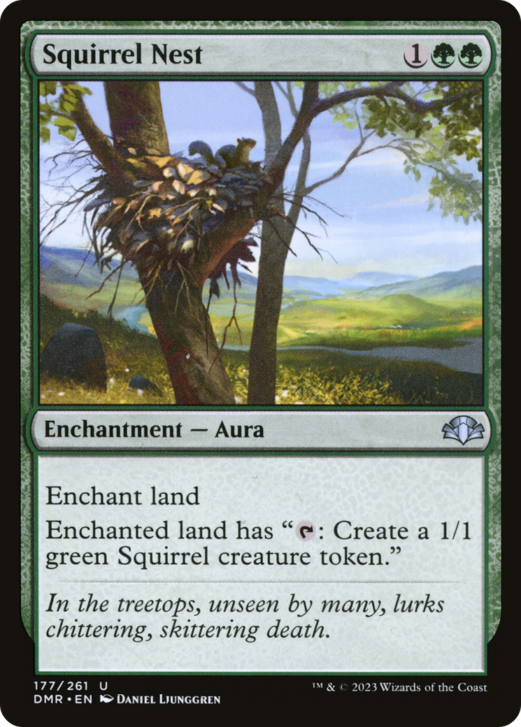 Squirrel Nest (177) - Dominaria Remastered