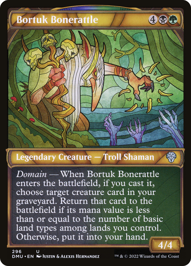 Bortuk Bonerattle (Showcase) (296) Foil - Dominaria United