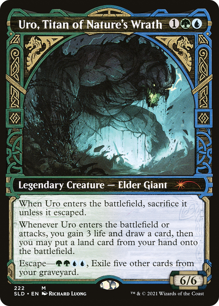 Uro, Titan of Nature's Wrath (222) Foil - Secret Lair Drop