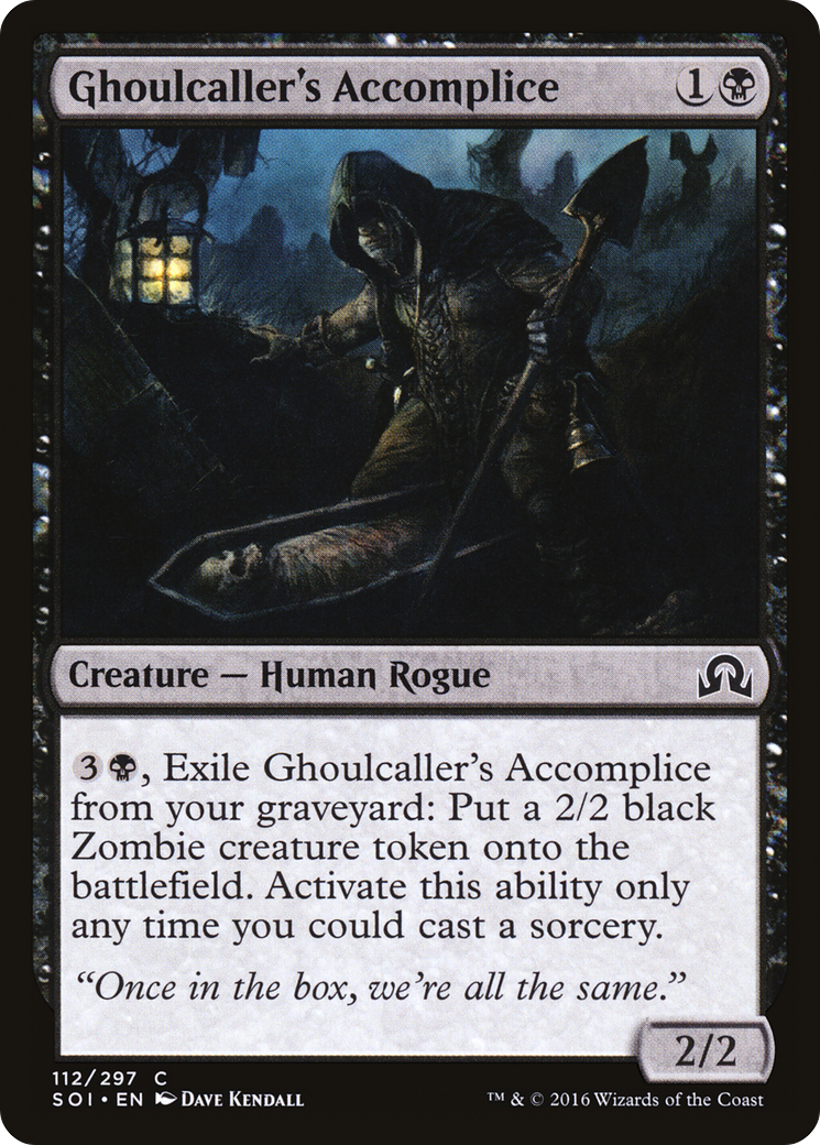 Ghoulcaller's Accomplice (112) - Shadows over Innistrad