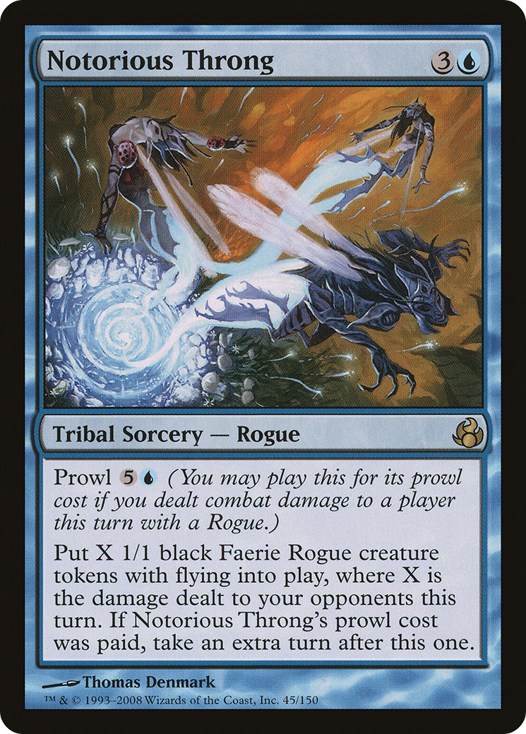 Notorious Throng (045) Foil - Morningtide