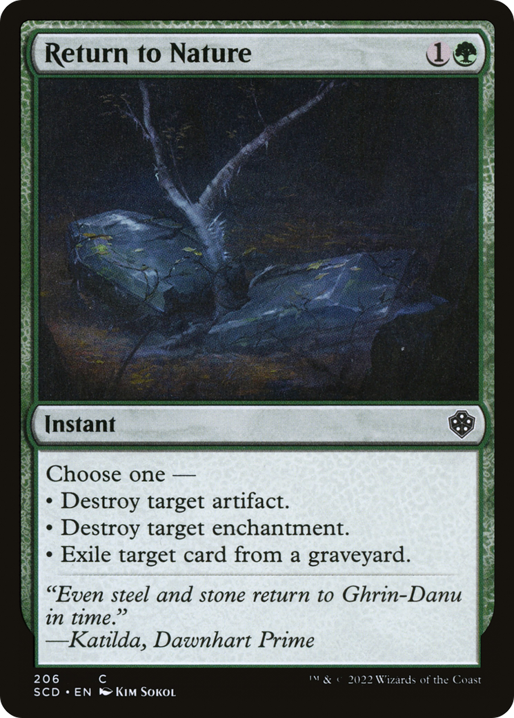Return to Nature (206) - Starter Commander Decks