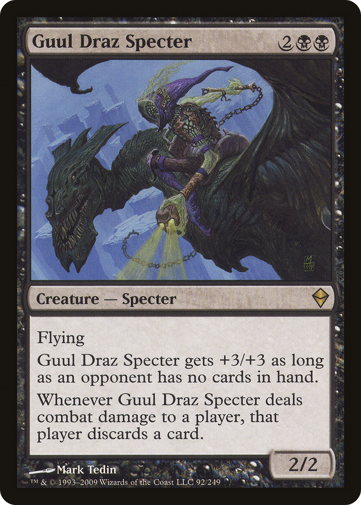 Guul Draz Specter (092) Foil - Zendikar
