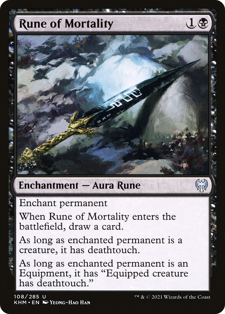 Rune of Mortality (108) - Kaldheim