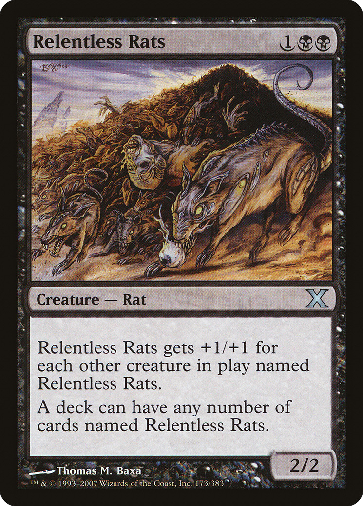 Relentless Rats (173) - Tenth Edition