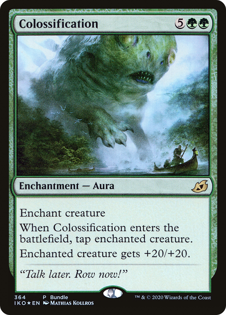 Colossification (IKO Bundle) (364) Foil - Ikoria: Lair of Behemoths