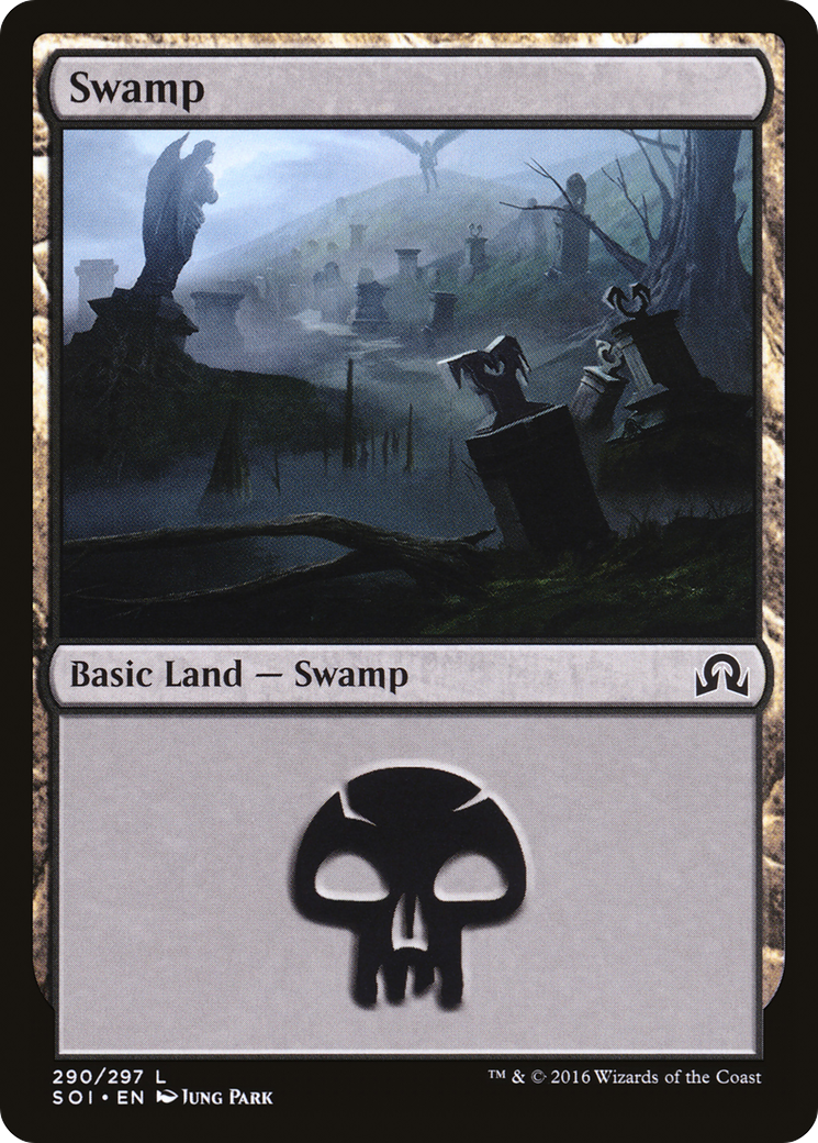 Swamp (290) Foil - Shadows over Innistrad
