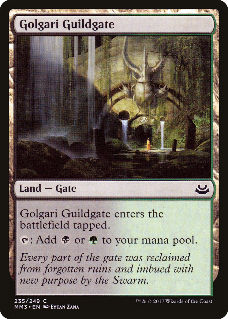 Golgari Guildgate (235) Foil - Modern Masters 2017
