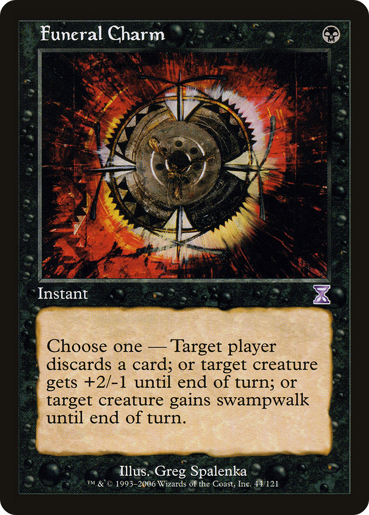 Funeral Charm (Retro) (044) - Time Spiral Timeshifted