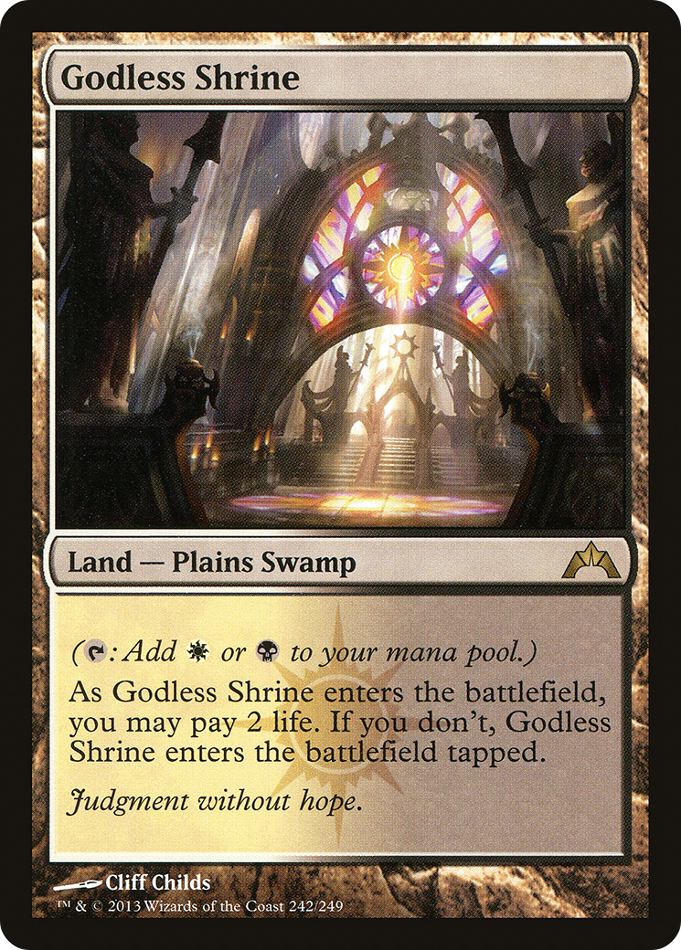 Godless Shrine (242) Foil - Gatecrash