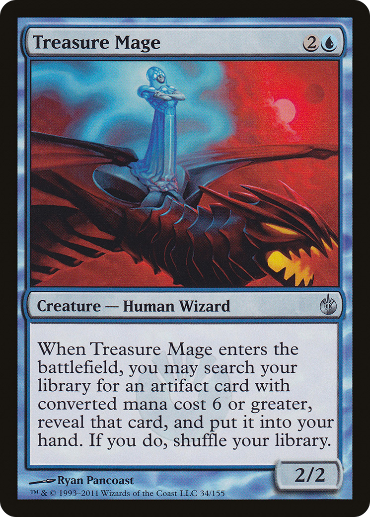 Treasure Mage (034) - Mirrodin Besieged