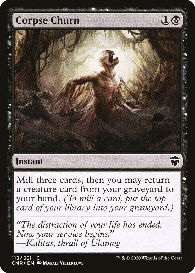 Corpse Churn (113) Foil - Commander Legends