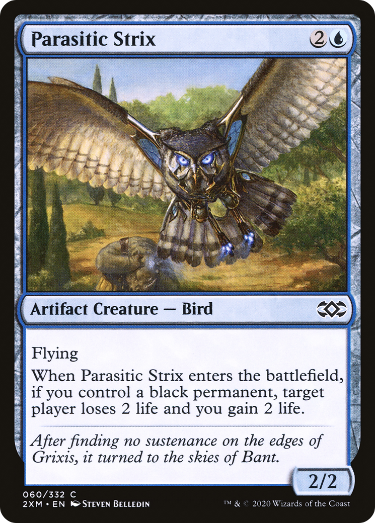 Parasitic Strix (060) Foil - Double Masters