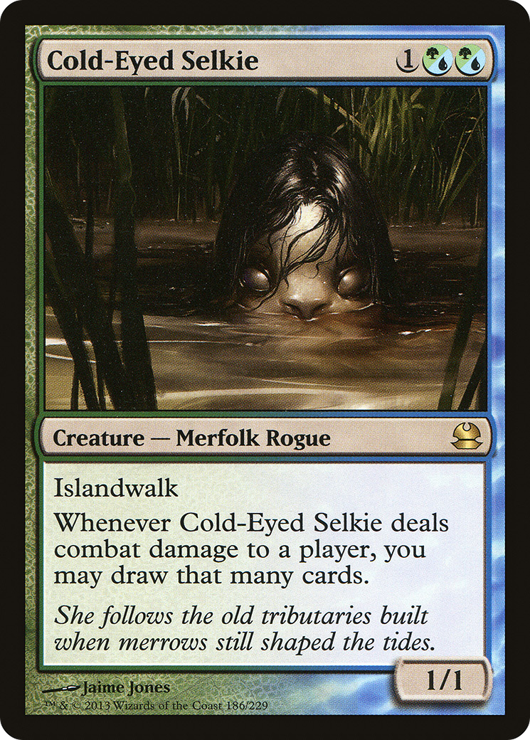 Cold-Eyed Selkie (186) - Modern Masters