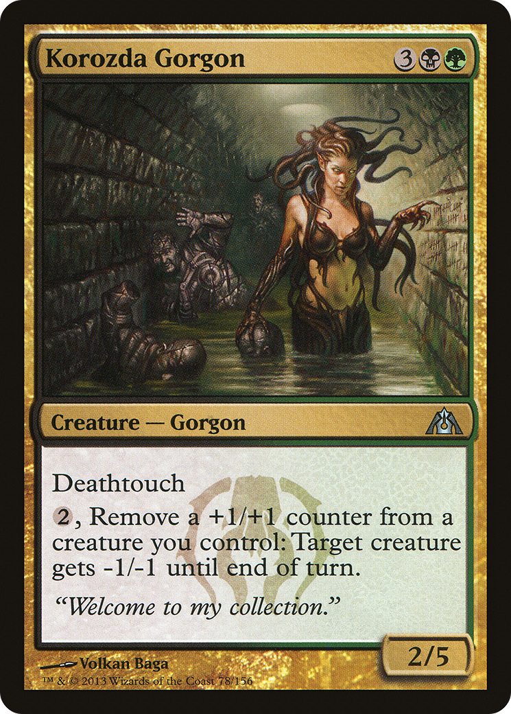 Korozda Gorgon (078) - Dragon's Maze