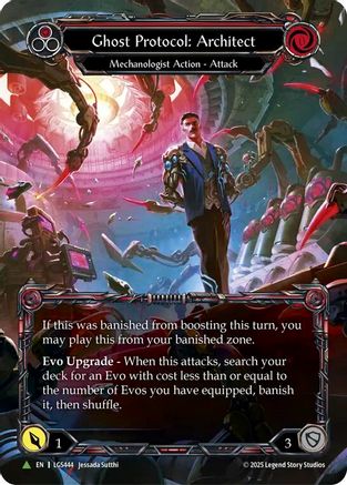Ghost Protocol: Architect (LGS444) Cold Foil - Flesh and Blood: Promo Cards