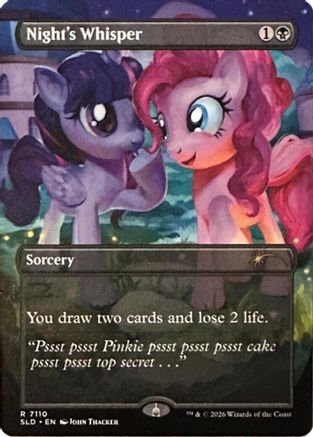 Night's Whisper (7110) - Secret Lair Drop Series