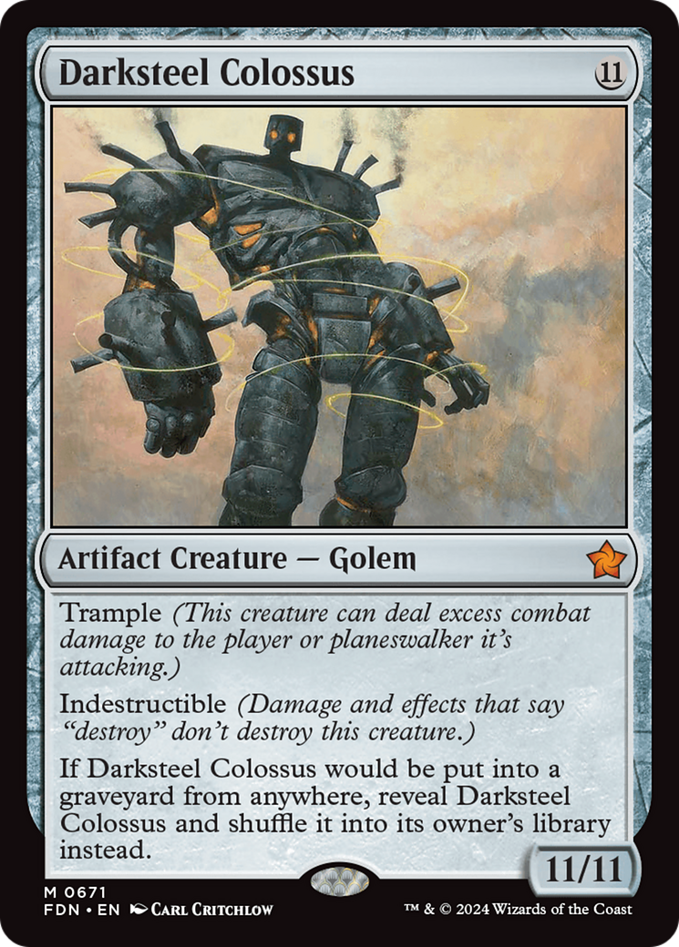 Darksteel Colossus (671) - Foundations