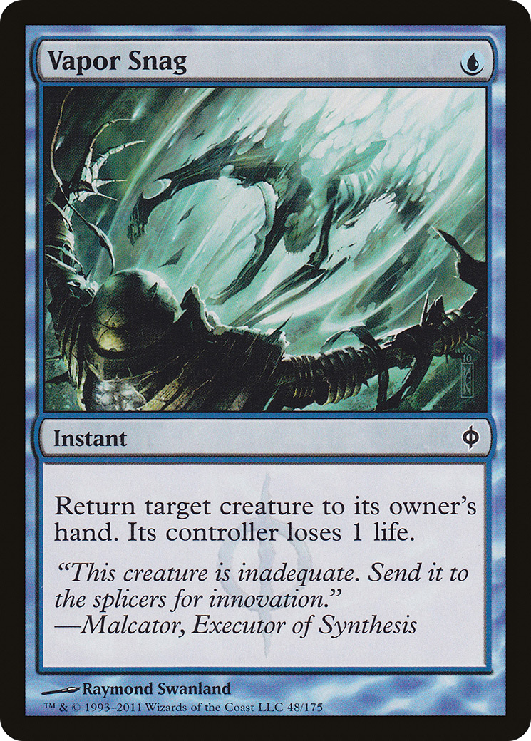 Vapor Snag (048) Foil - New Phyrexia