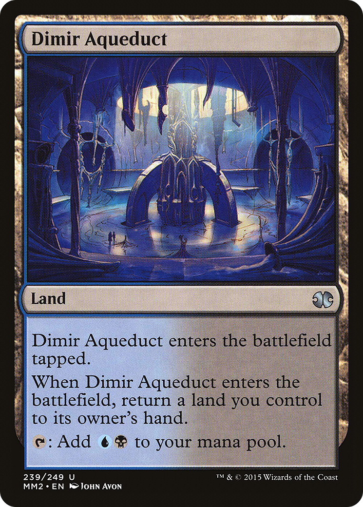 Dimir Aqueduct (239) Foil - Modern Masters 2015