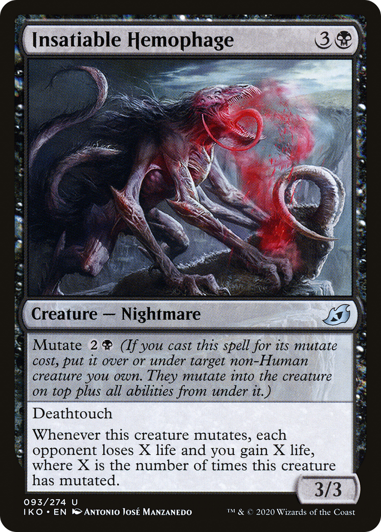 Insatiable Hemophage (093) - Ikoria: Lair of Behemoths