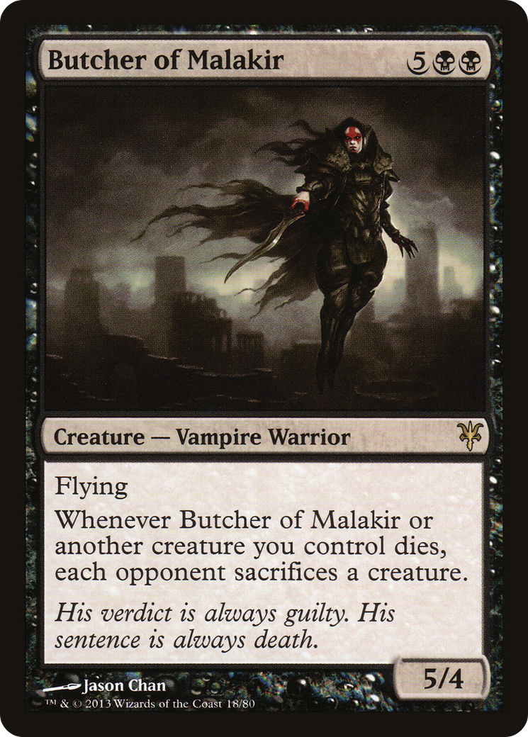 Butcher of Malakir (018) - Duel Decks: Sorin vs. Tibalt