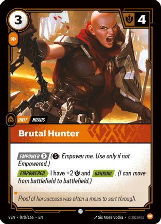 Brutal Hunter (070) - Vendetta
