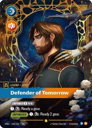 Jayce – Defender of Tomorrow (Overnumbered) (194) Foil - Vendetta