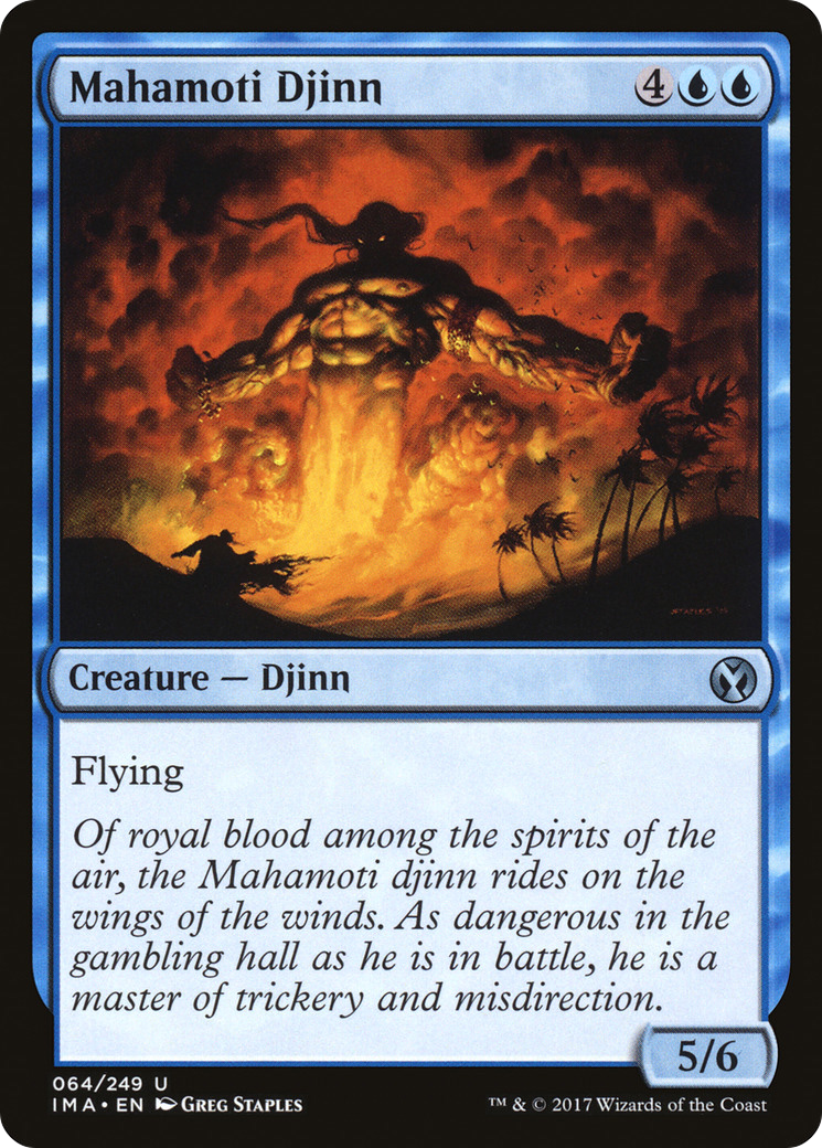 Mahamoti Djinn (064) Foil - Iconic Masters