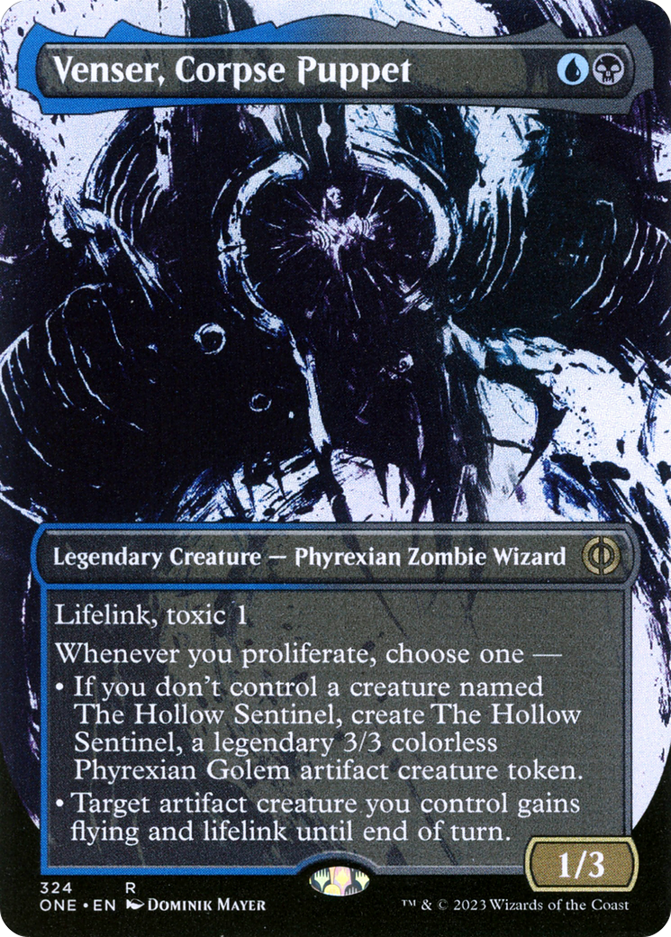Venser, Corpse Puppet (Showcase) (324) - Phyrexia: All Will Be One