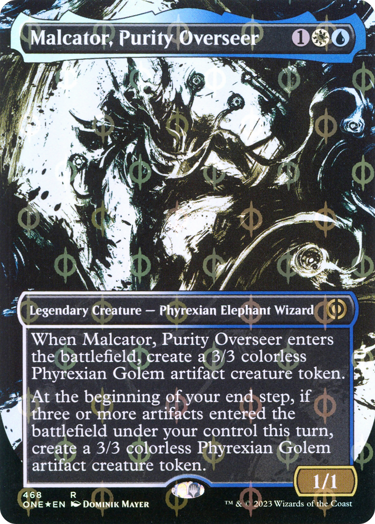Malcator, Purity Overseer (Showcase) (468) Foil - Phyrexia: All Will Be One