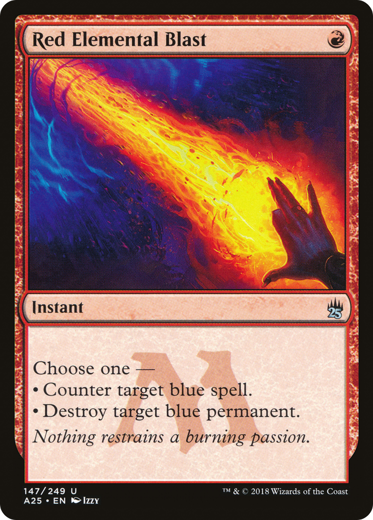 Red Elemental Blast (147) - Masters 25